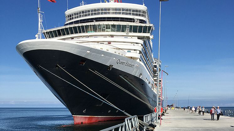 Maiden Call Visby - Queen Elizabeth