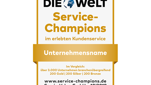 Das sind Deutschlands Service-Champions 2018 
