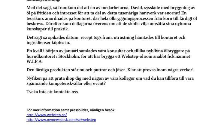 Webstep mer än bara kompetensutveckling..
