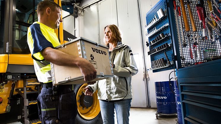 ​Rekordhög tillgänglighet på Volvo reservdelar hos Swecon