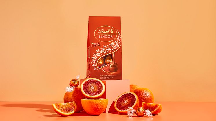 Nyhet! Lindt LINDOR Blood Orange