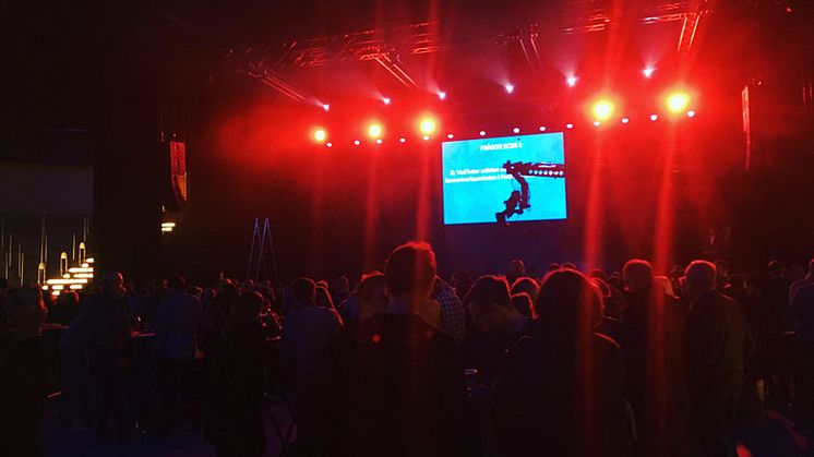 Världsrekordförsök i Partille arena den 6 oktober. Bild: Partille kommun.