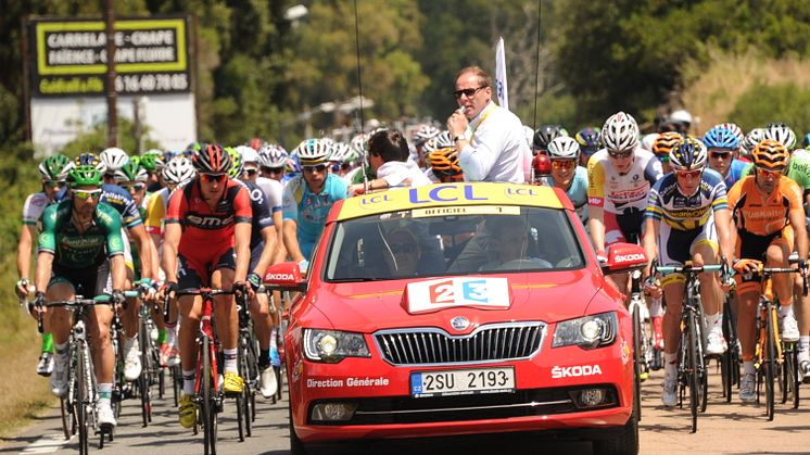 SKODA sponserer Tour de France 5 år mere