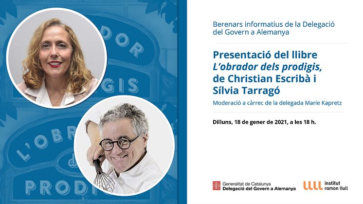 Presentació del llibre "L’obrador dels prodigis", de Christian Escribà i Silvia Tarragó