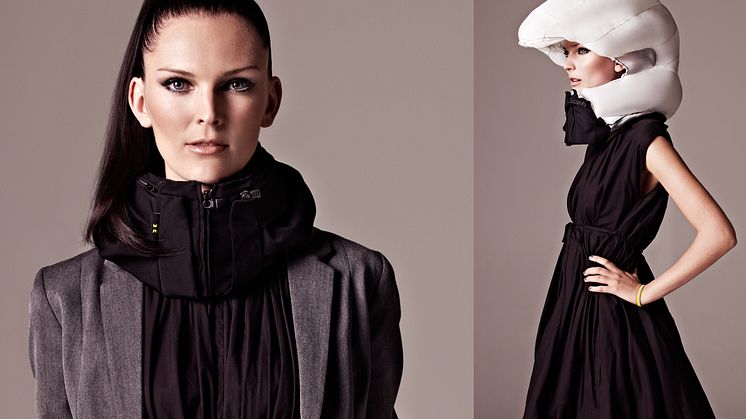 Den sensationella cykelhjälmen Hövding nu i butik!