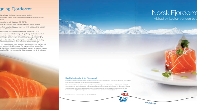 Informationsfolder - norsk fjordörret