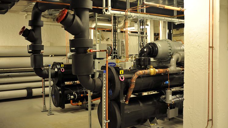 Värmepumpsanläggning, KTH Campus