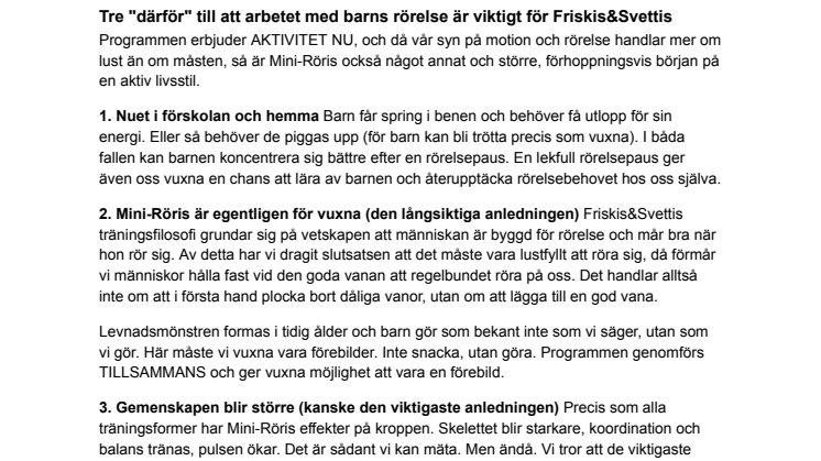 Fakta Mini-Röris 6