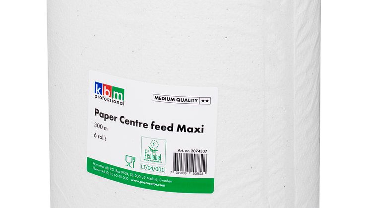 KBM Papper C-matat Maxi 300m Kvalitet Medium