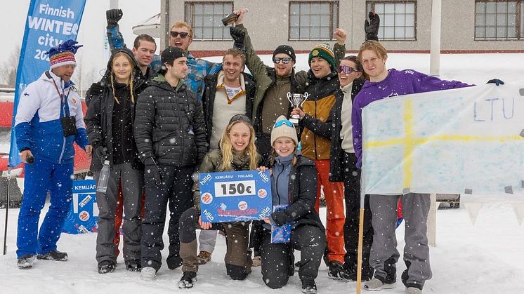 EM i Yukigassen, brons delas ut till LTU-studenternas lag
