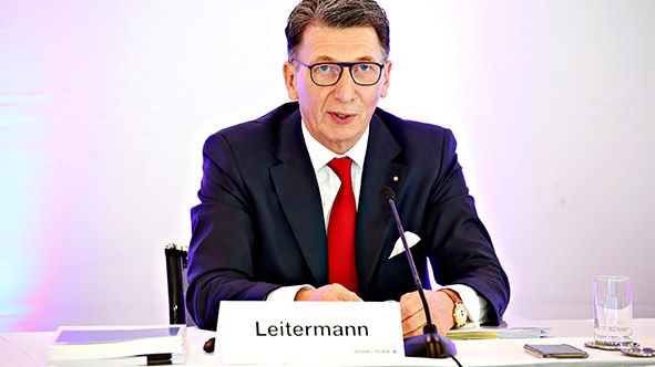 Zufrieden mit dem geschäftsjahr 2019: Ulrich Leitermann, Vorsitzender der Vorstände der SIGNAL IDUNA Gruppe.