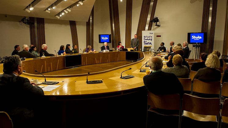 'not just a funny turn' event at The Scottish Parliament