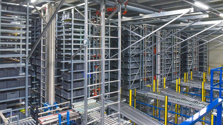 Överblick logistikcenter KGK Enköping