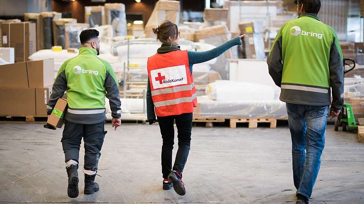 ​Bring är beredskapspartner till Röda Korset