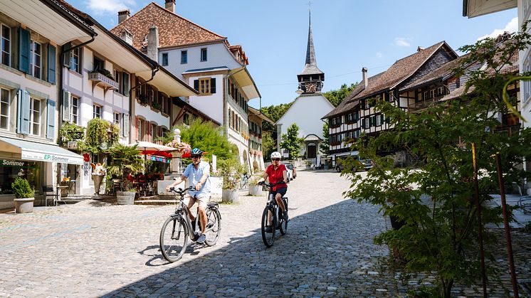Gemütlich mit dem E-Bike rund um Bern unterwegs