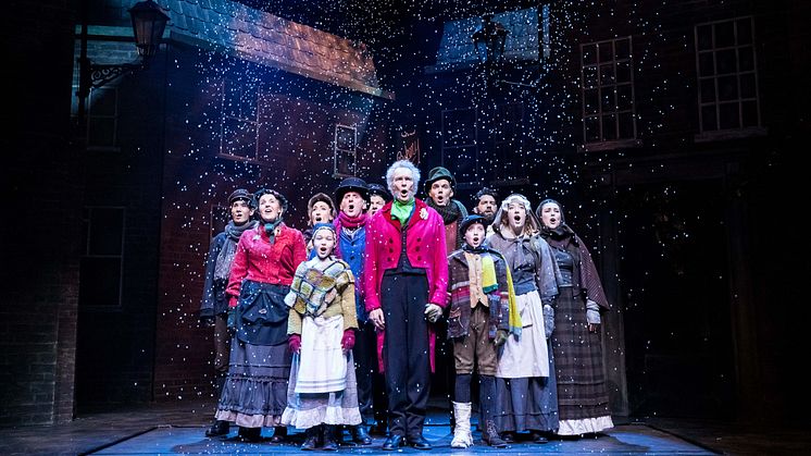 A Christmas Carol gästspelar på Folkoperan i december. Foto: Göran Wallgren