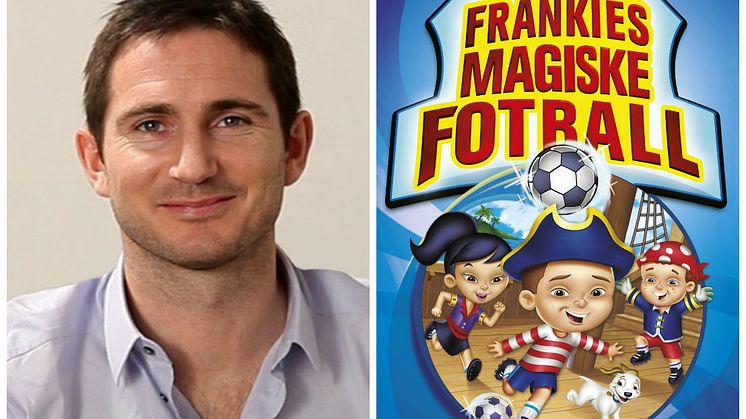 Fotballstjernen Frank Lampard med barnebokserie