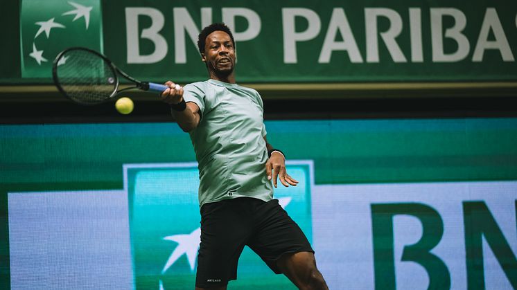 Gaël Monfils at the BNP Paribas Nordic Open 2023