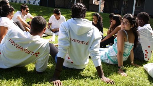 Fryshuset tillsammans med ungdomsambassadörer i Almedalen för att sätta fokus på unga
