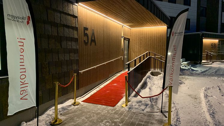 Inflyttningen har startat i Brf Korseberg Fjärd i Vänersborg