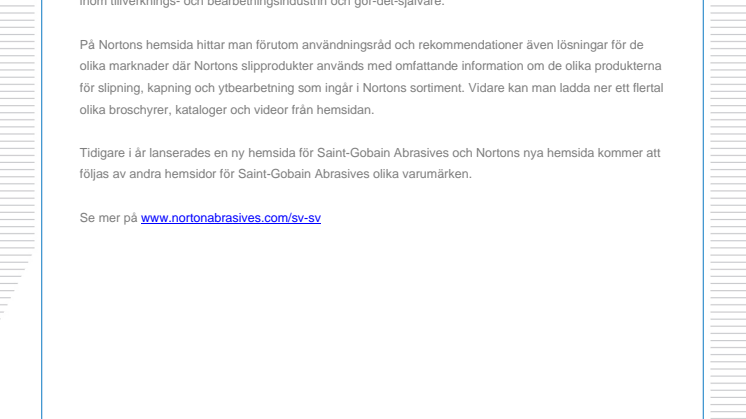 Norton lanserar ny hemsida