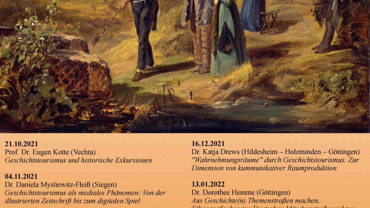 Vortragsreihe an der Universität Vechta | „Geschichtstourismus“