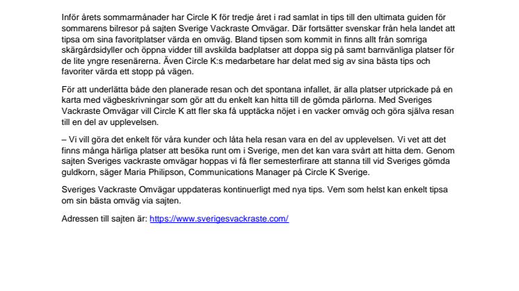 Det här är Sveriges vackraste omvägar
