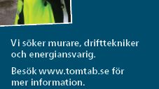 Vi söker personal!