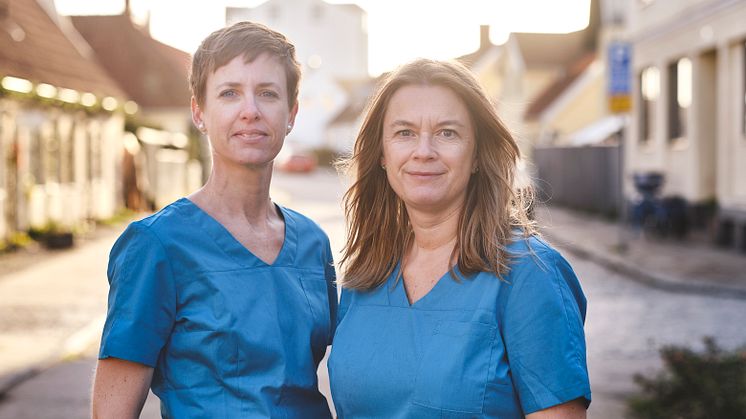 Mette Truelsen och Ulrika Connheim har startat Malmös nyaste vårdcentral - Limhamnsläkarna.