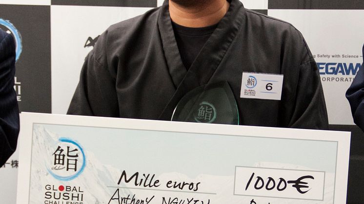 Le meilleur chef sushi de France couronné par le Global Sushi Challenge
