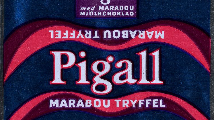 Pigall-förpackning 60-talet