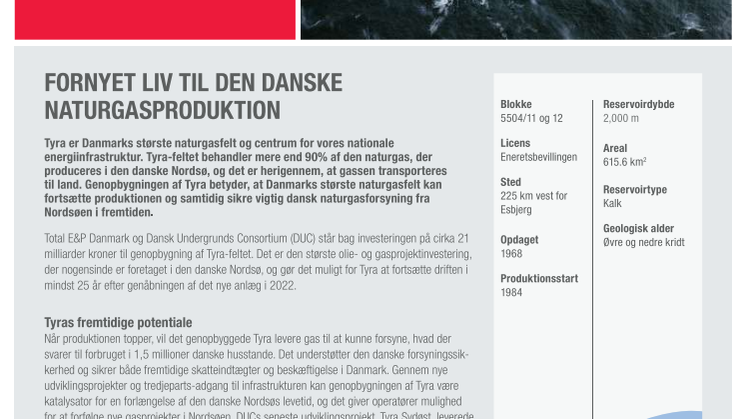Tyra Redevelopment Factsheet - Danish