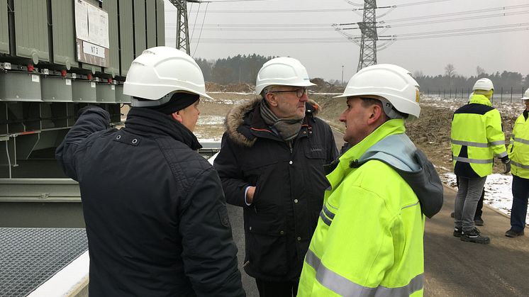 Offizielle Inbetriebnahme Umspannwerk Würgau