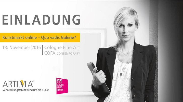 ​Kunstmarkt online – ARTIMA Fachtag untersucht Grenzen und Möglichkeiten