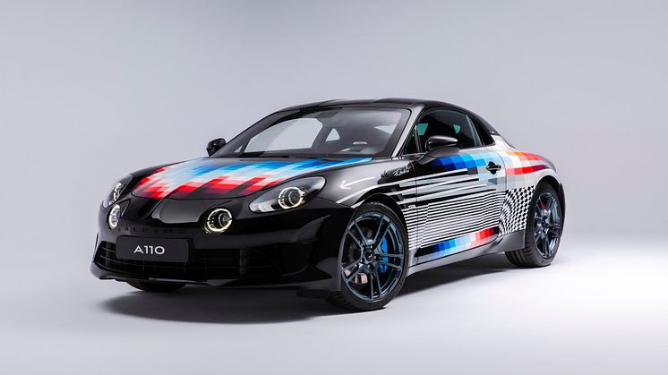 Alpine A110 - designad av Felipe Pantone