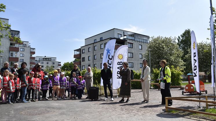 Invigning av Hagaborgs förskola