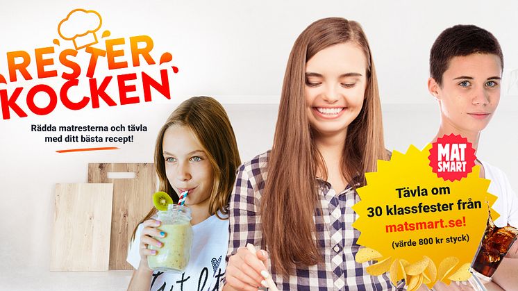 Rädda matresterna och bli skolans resterkock.