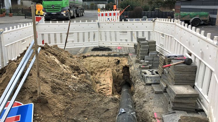 Arbeiten zur Bahnquerung in Nieukerk: Bahnfrei für Glasfaserausbau in Kerken - Foto/Rechte: DG
