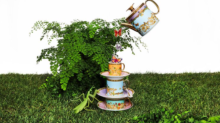 Entchanting Lightness: The new Le Jardin de Versace Dining Collection