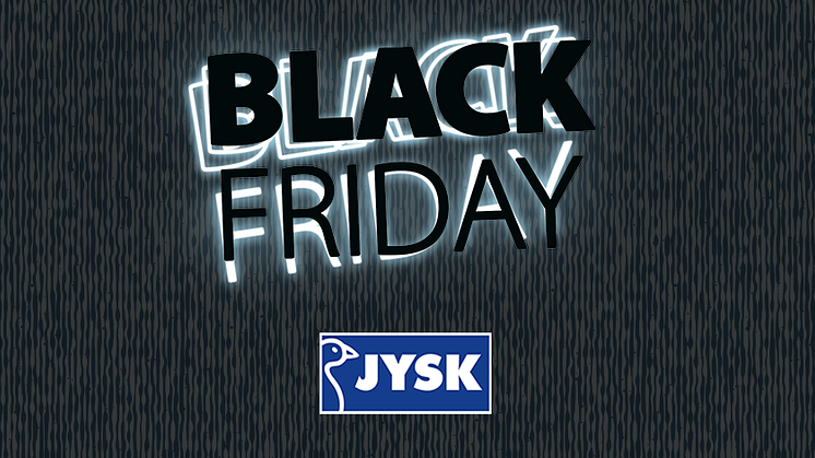 Black Friday 2020 la JYSK