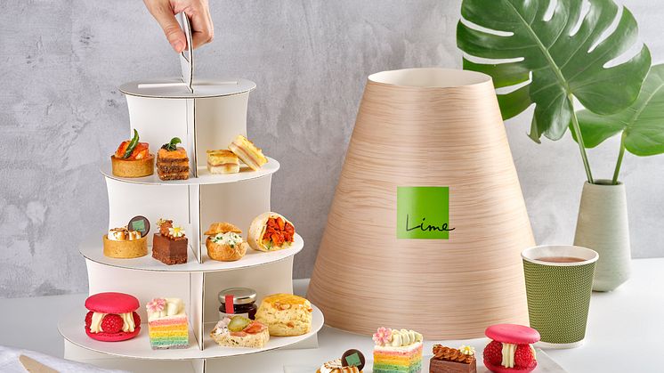 Tiers of Joy by Lime on the Go is the perfect complement to your afternoon tea at home