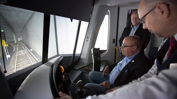 Simulatortest av Christer G Wennerholm