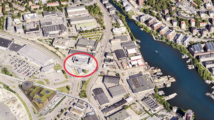 I kvarteret Vallonsmidet får Brommastaden en märkesbyggnad