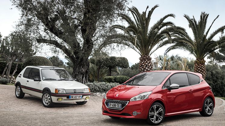 Sverigepremiär för Peugeot 208 GTi - komprimerad körglädje