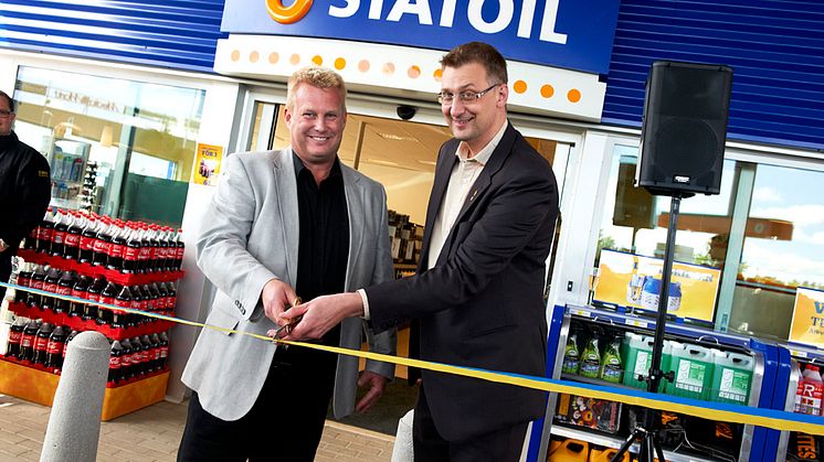 Statoils nya fullservicestation i Länna invigd