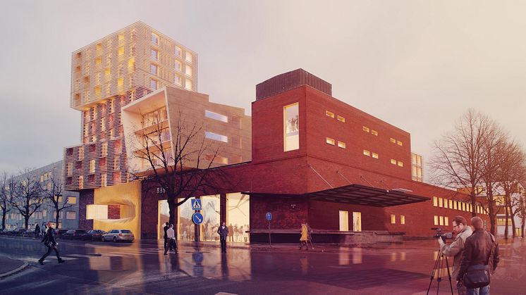 Visionsbild bagerihuset med förskola