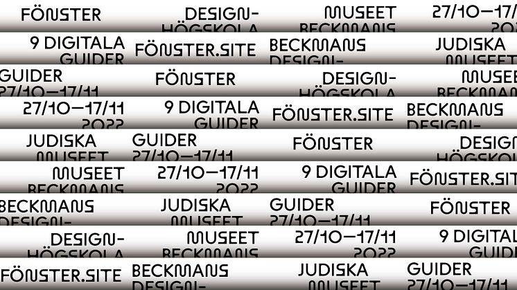 Studenter på programmet Visuell kommunikation har skapat nio digitala guider till Judiska museet.