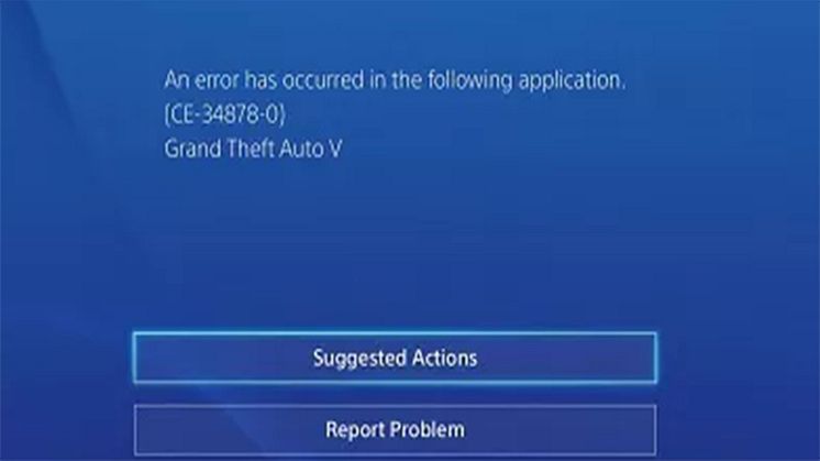 errore ps4 ce-34878-0