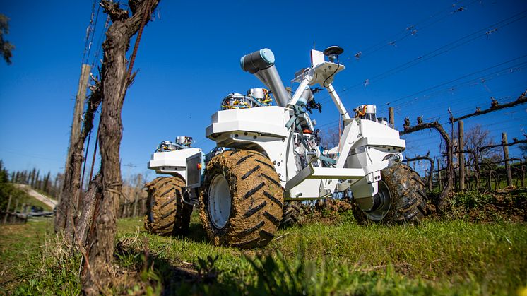 Yanmar R&D Europe is working with partners to test modular robotic agricultural technologies.