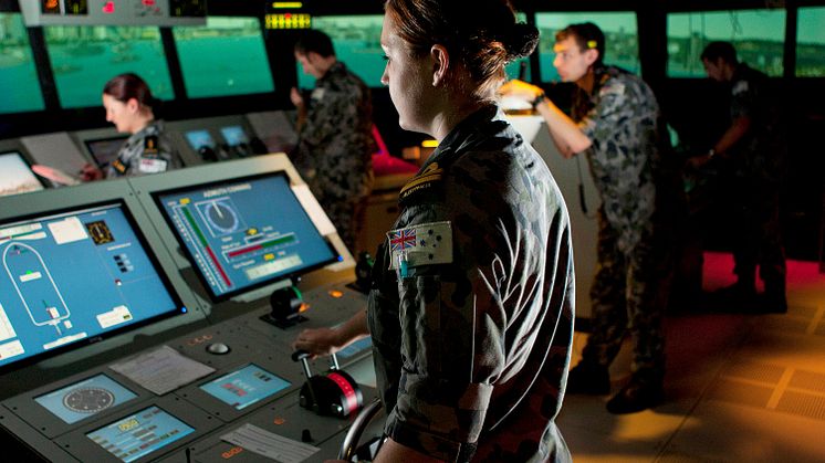 RAN Maritime Warfare Officers at HMAS Watson will soon be trained on upgraded K-Sim Polaris ship’s bridge simulators